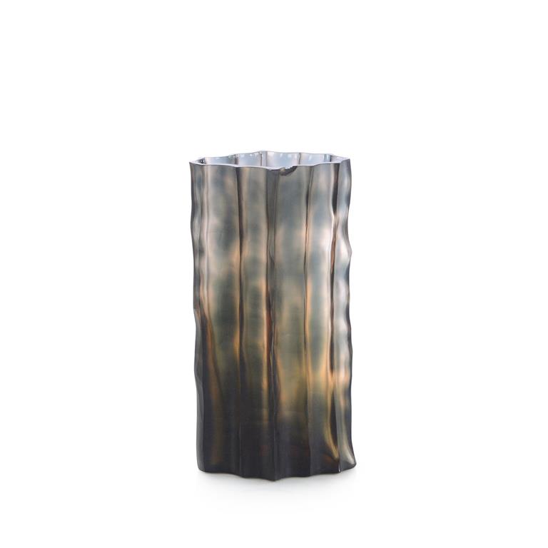 MIDNIGHT WAVES VASE- SMALL
