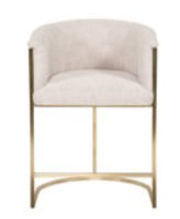 Skye Plain Back Metal Counter Stools