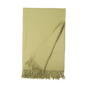 MADISON ALAPACA THROW- CELADON