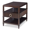 REEDED END TABLE