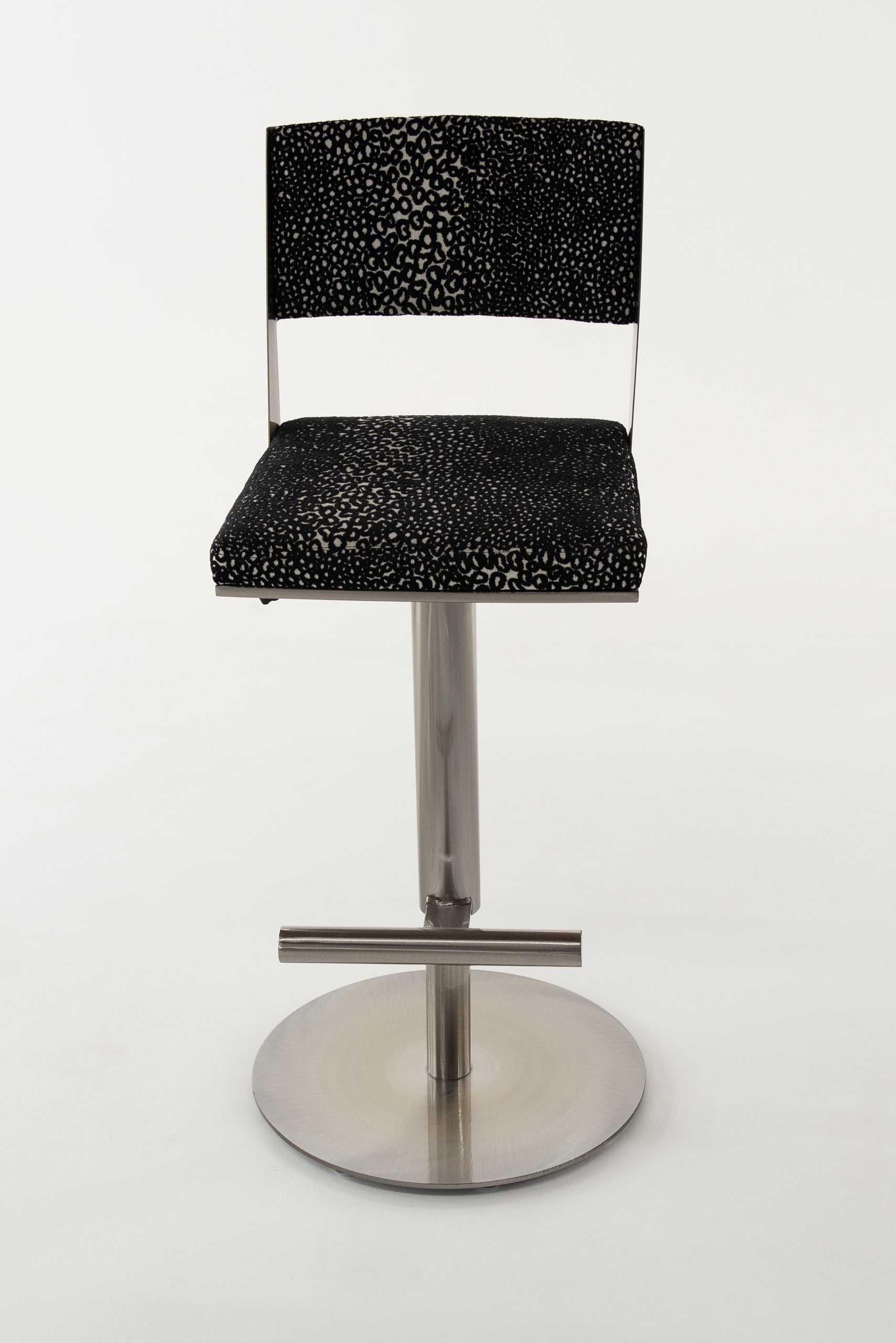 CARSON PNEUMATIC BARSTOOL- MANGANESE