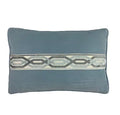 LINKED BLUE TOPAZ PILLOW