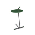LIKE END TABLE IN GREEN METALLIC