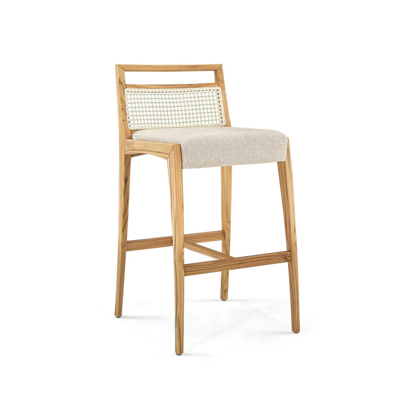 SOTTO COUNTER STOOL IN TEAK