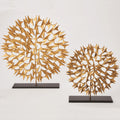 COSMOS SCULPTURE GOLD-LG