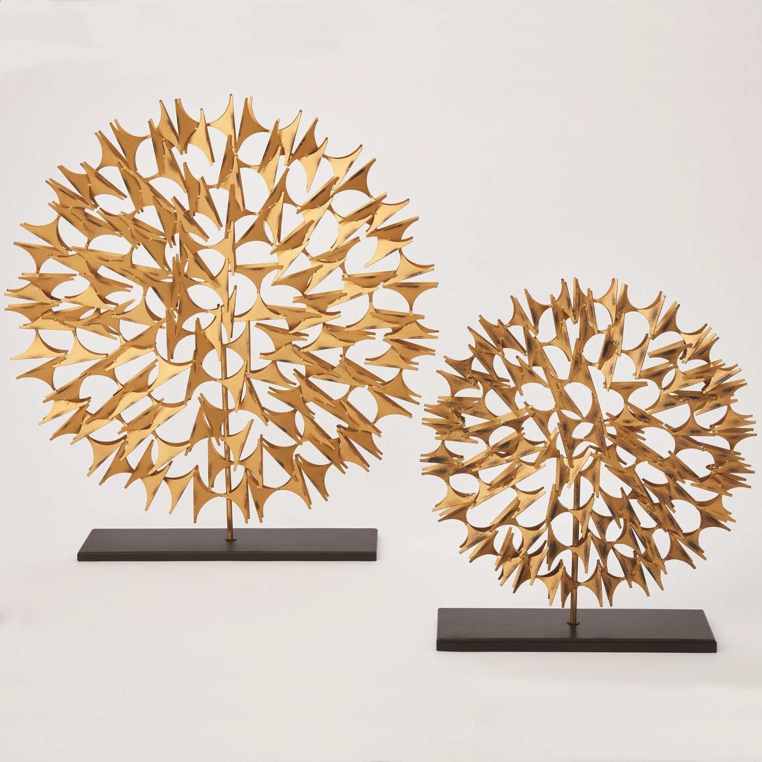 COSMOS SCULPTURE GOLD-LG