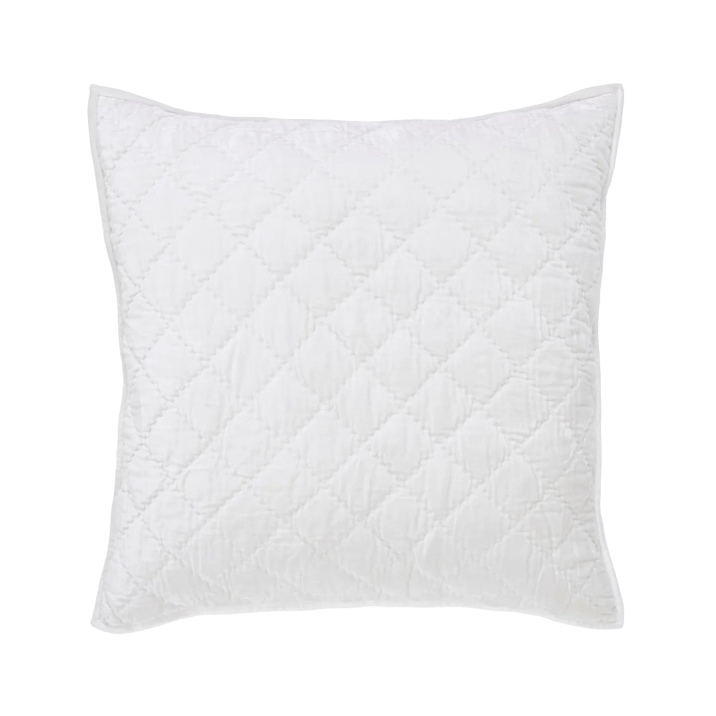 CLERMONT EURO SHAM- WHITE