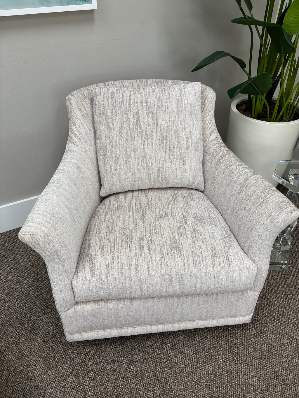 ARCADIA SWIVEL ROCKER-IN CENTURY FABRIC