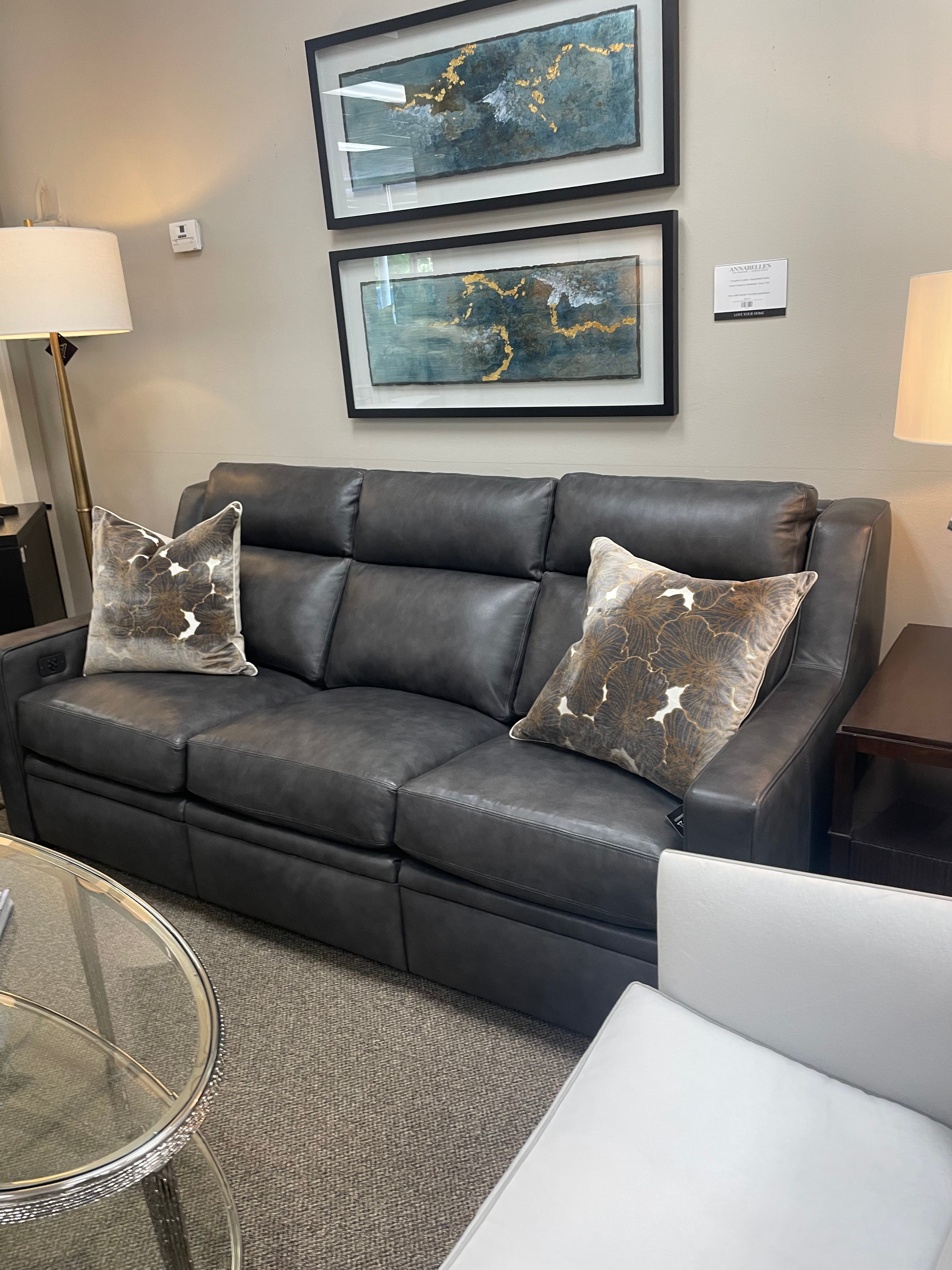 RAYMOND SOFA- SPLIT BACK- GREY