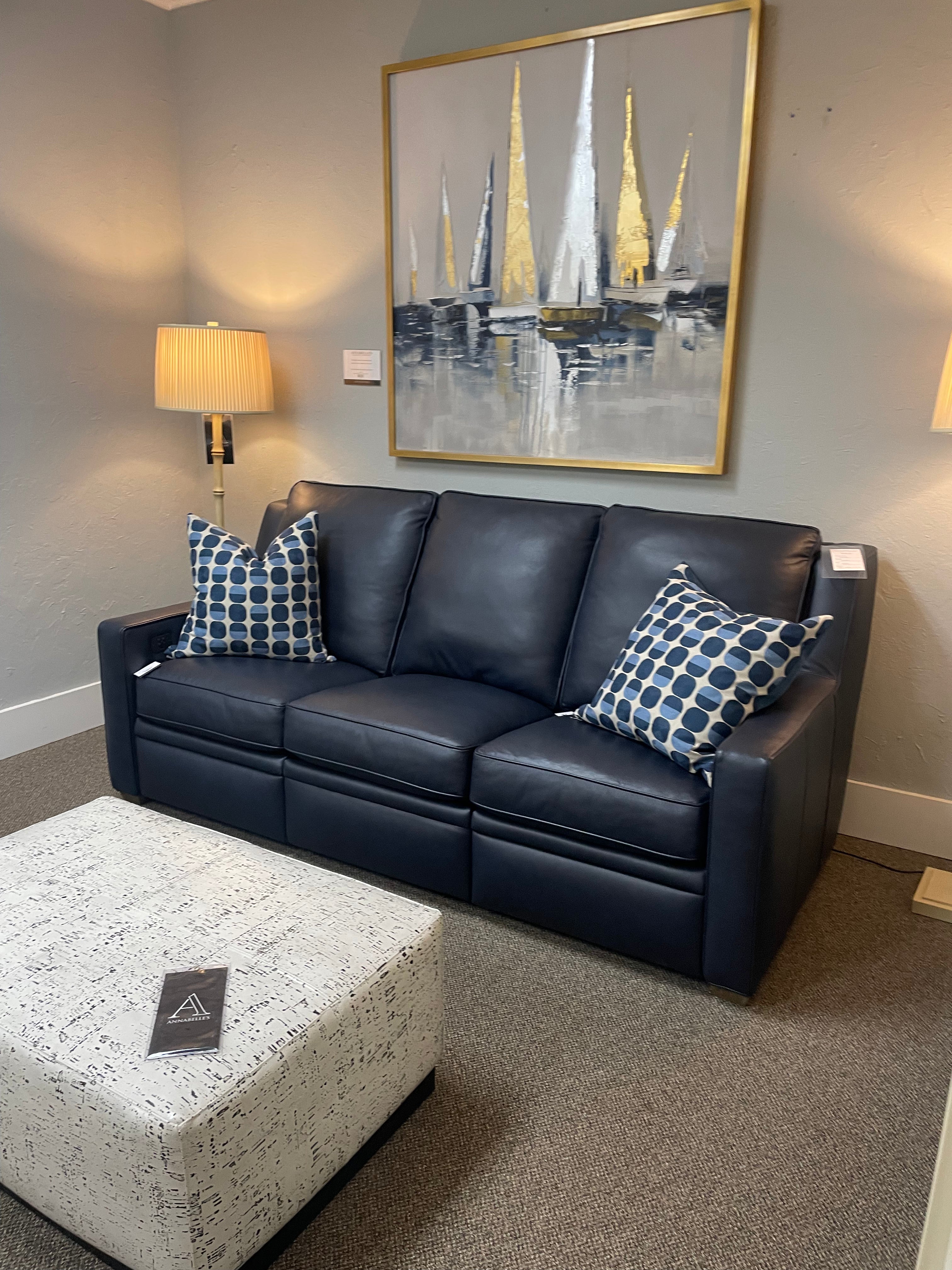 RAYMOND MOTION SOFA- NAVY