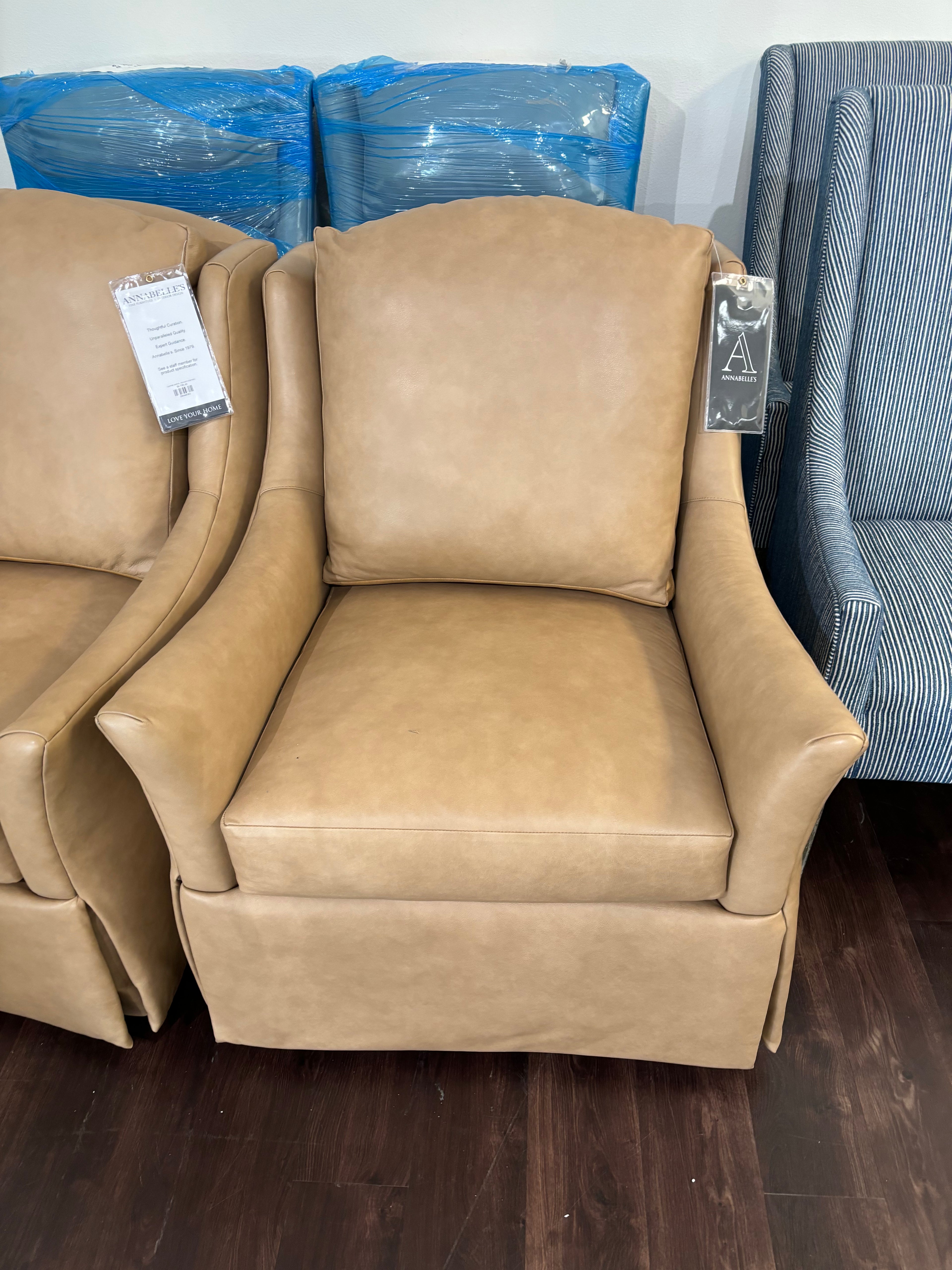 CARRIE SWIVEL ROCKER (TOFFEE)