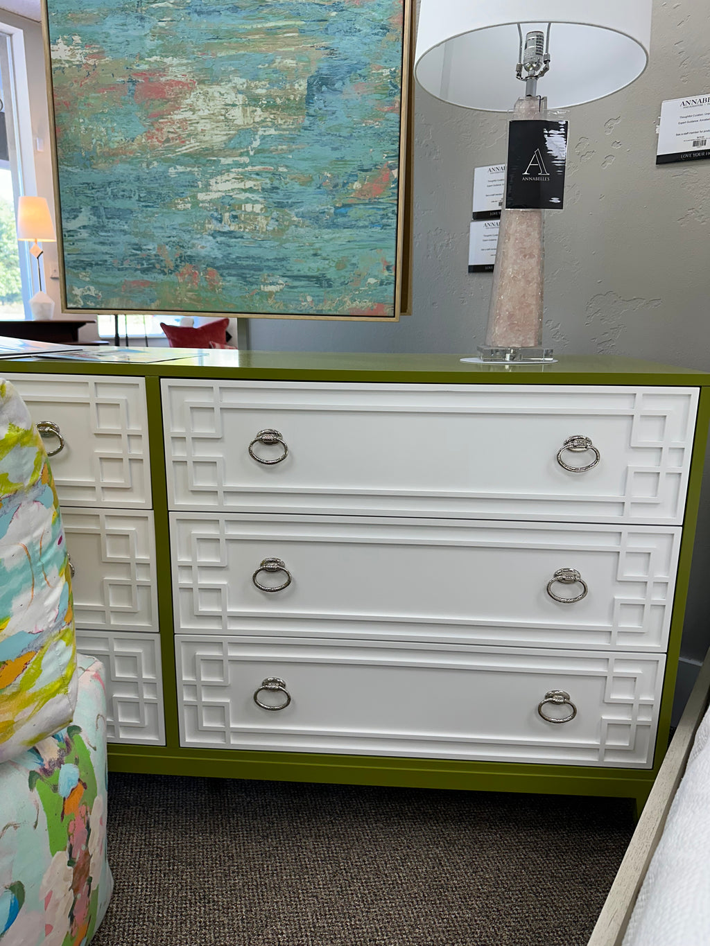 CENTURY 6 DRAWER DRESSER