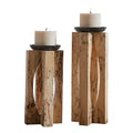 ILVA CANDLEHOLDERS S/2