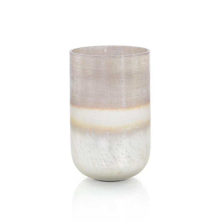 SMALL SEABROOK GLASS VASE