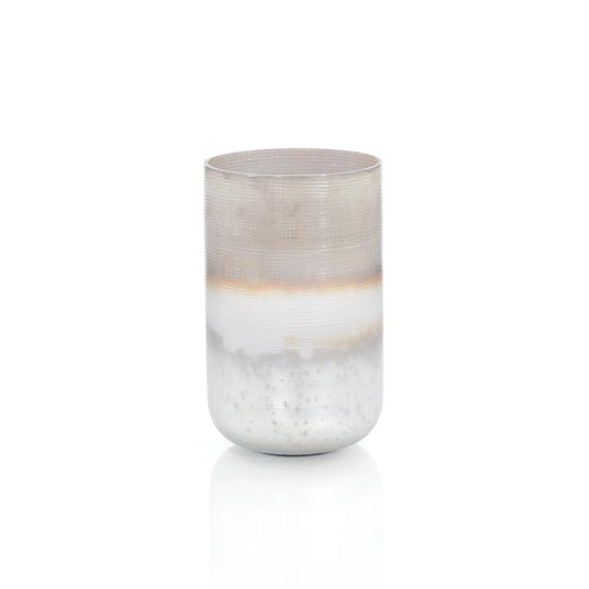 MID-SIZE SEABROOK GLASS VASE