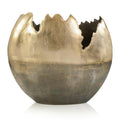 MATTERPORT ALUMINUM GOLD VASE