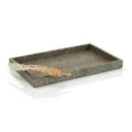 FEATHERED VEGAN SNAKESKIN TRAY