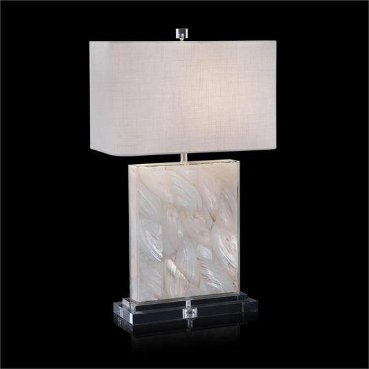 MOTHER OF PEARL TABLE LAMP