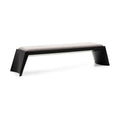 TRAPEZIO BENCH 79" BLACK MATTE