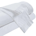 OLIVIA SHEET SET -KING-  WHITE/WHITE