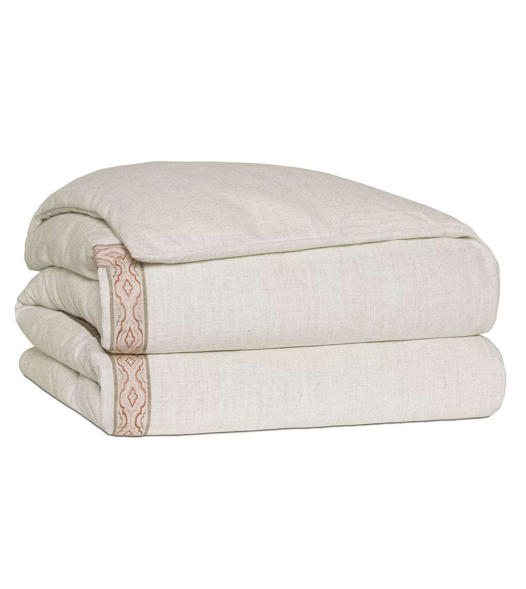 RENA LEDGER WHITE BUTTON TUFTED COMFORTER