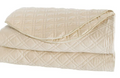 COPERTA BY DE’ MEDICI CALKING QUEEN COVERLET- IVORY