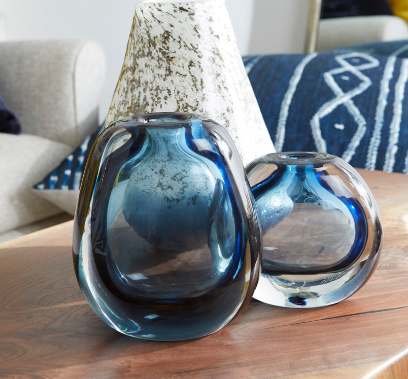 JACINTA VASE | BLUE-MEDIUM