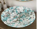AQUA CORAL BOWL - 20"