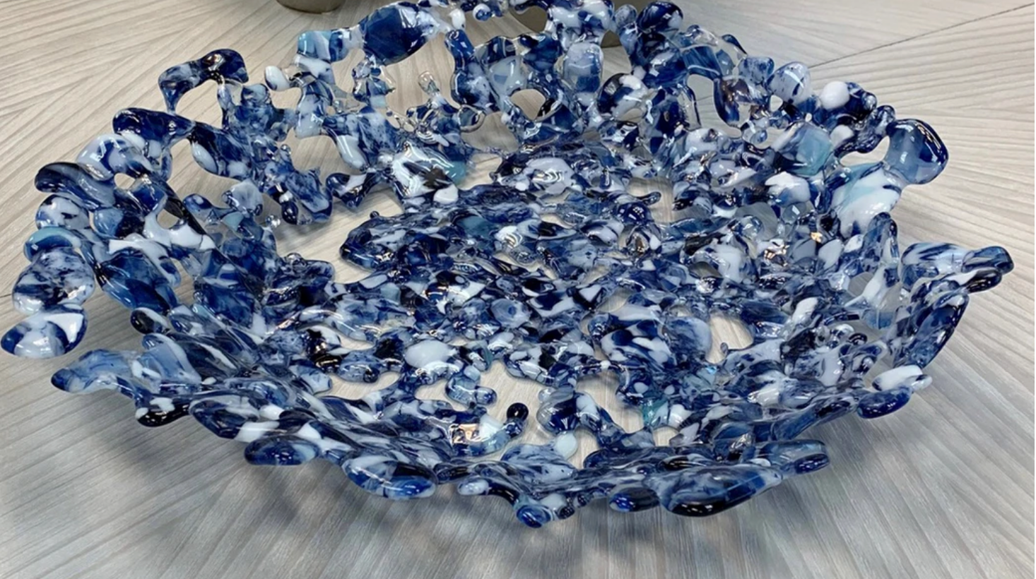 BLUE CORAL WALL ART SET OF 2
