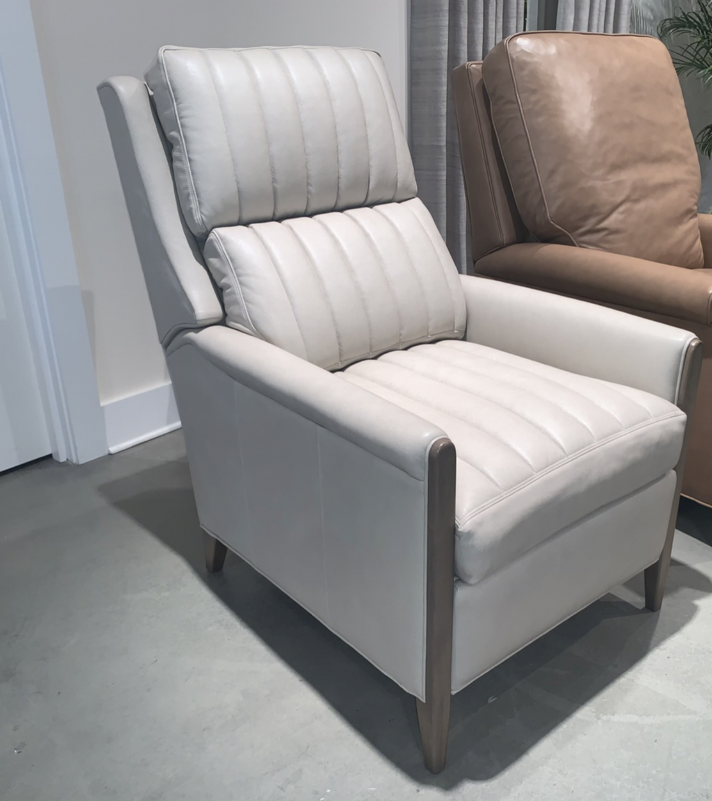Dewitt leather recliner