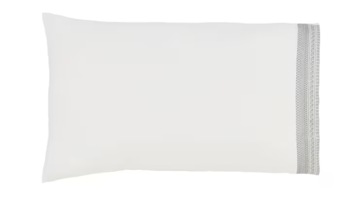 OLIVIA STANDARD PILLOWCASES - FOG