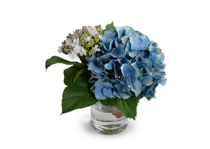 BLUE HYDRANGEA SMALL VASE