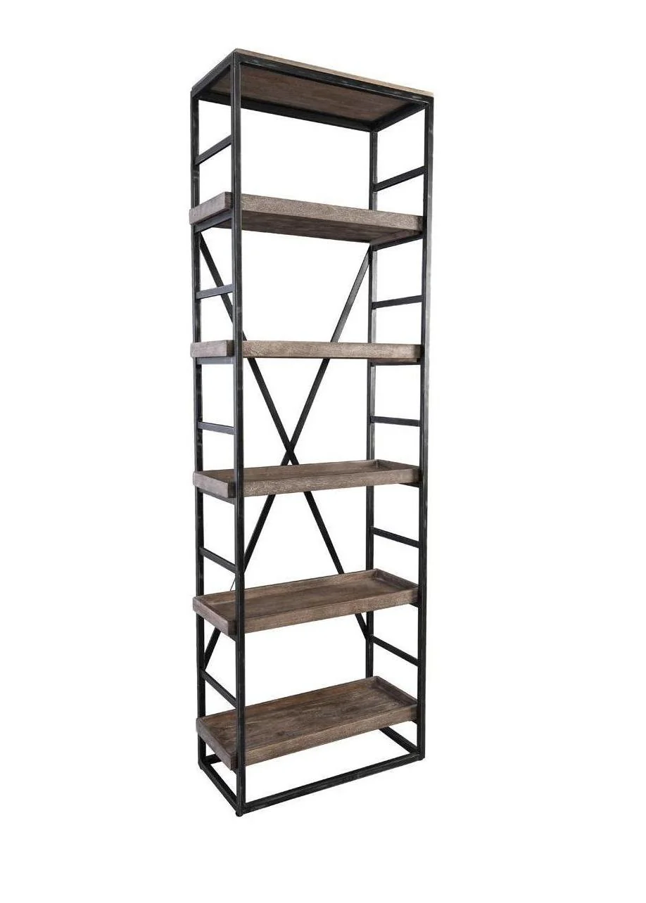 Evan Bookshelf- Olive Brown