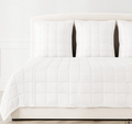 Texture Coverlet Set ~ White
