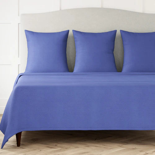 GREAT HALL INDIGO COVERLET SET- KING
