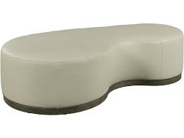 MADELINE KIDNEY SHAPED OTTOMAN