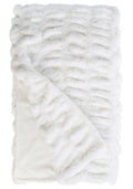 COUTURE THROW SNOW MINK