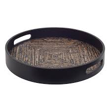 COLINA TRAY- BLACK WASH