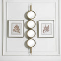 BUTTON MIRROR- GOLD
