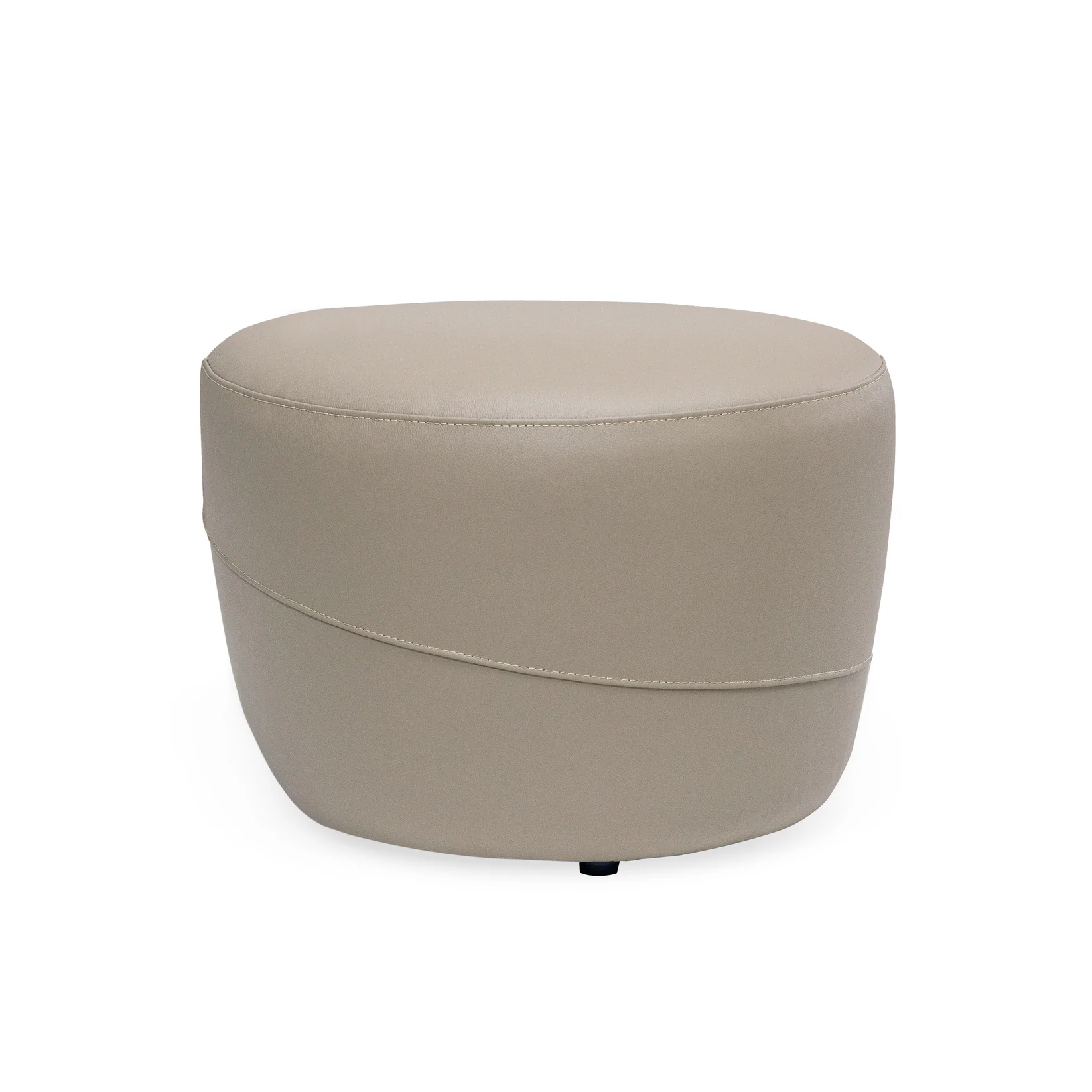 Lirio swivel ottoman - leather