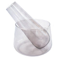 WATER DROP CARAFE & BOWL DESIGNED BY THOM FILICIA | SMOKED