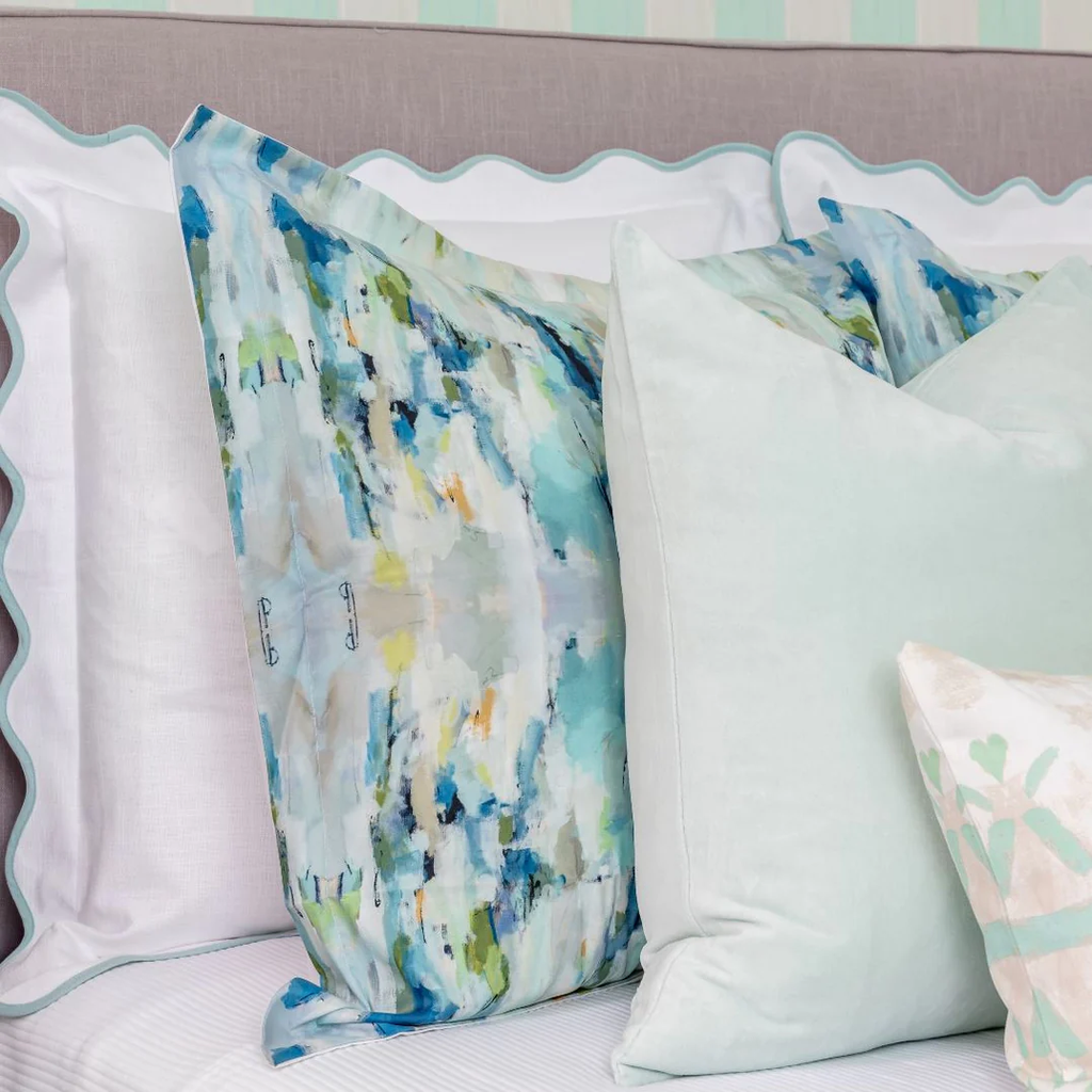 WINTERGREEN LINEN SHAM