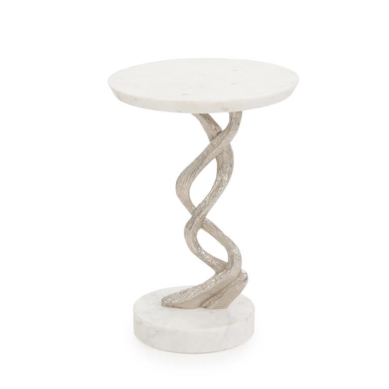 WINDSWEPT MARTINI TABLE- SILVER