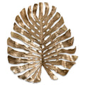 GILDED PALM LEAF SCULPTURE I