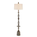 MATTE BLACK BALUSTER FLOOR LAMP