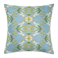 ENGLISH GARDEN PILLOW- BLUE