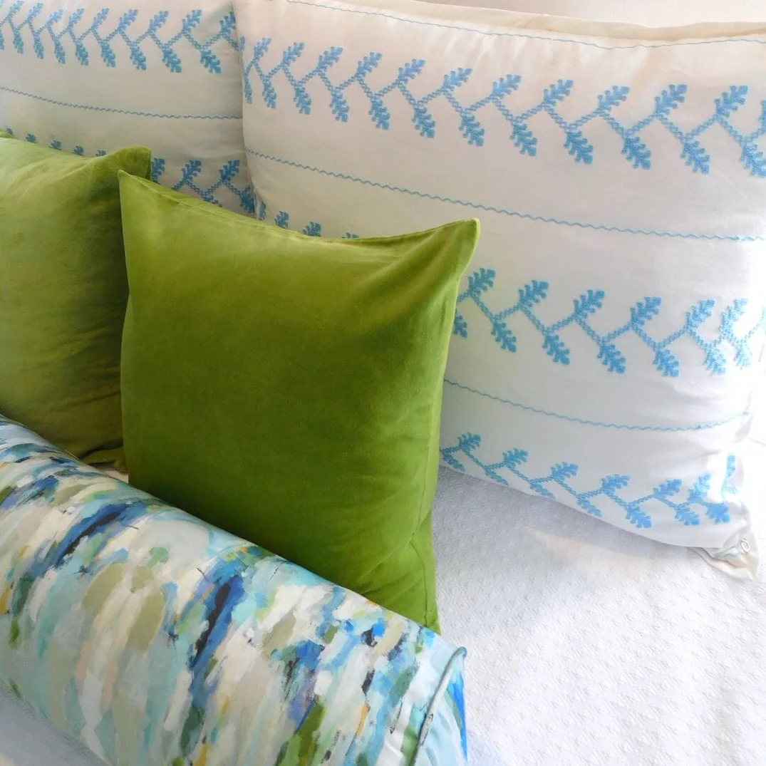 AMER EMBROIDERED SHAMS