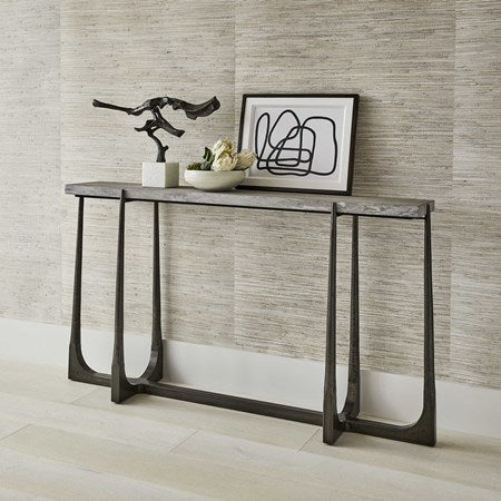 TAPERING OFF CONSOLE TABLE