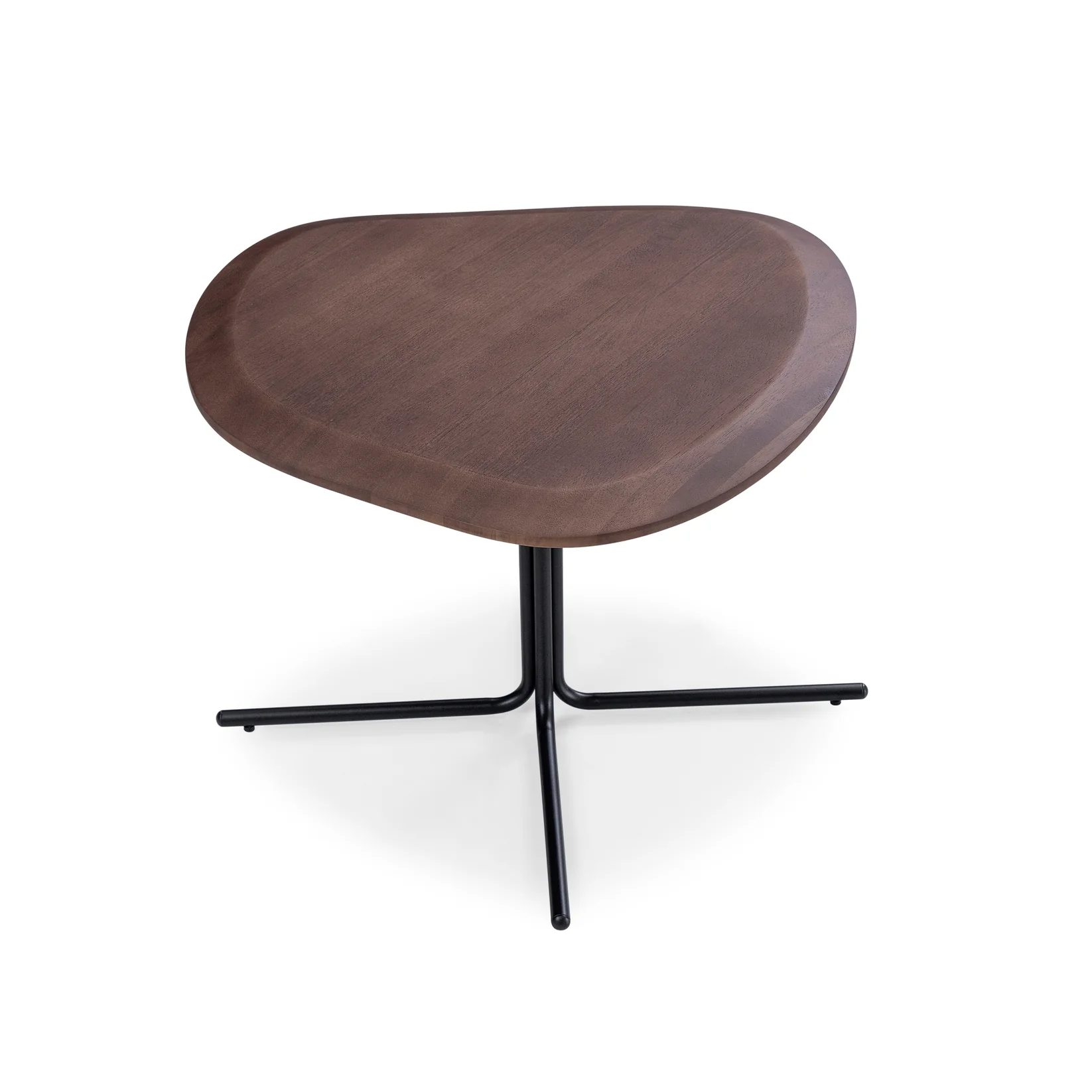 24 " PANTE COFFEE TABLE IN WALNUT AND BLACK