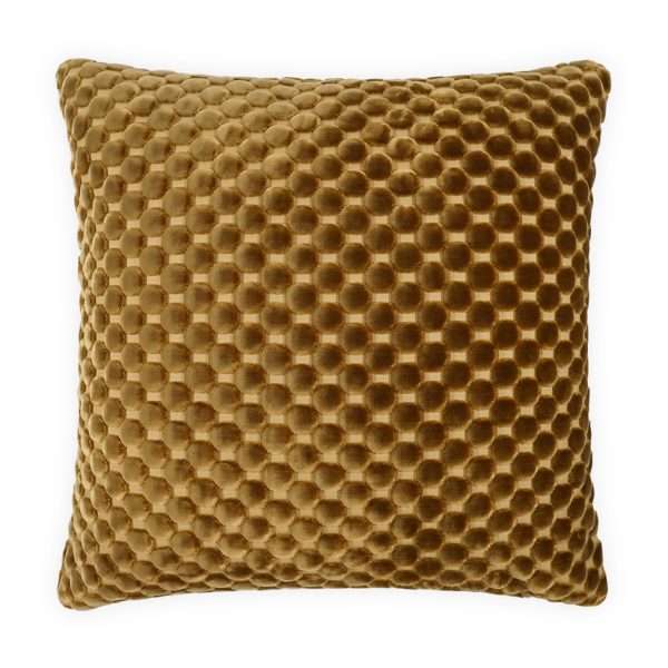 DANCE IN OCHRE 22" THROW PILLOW